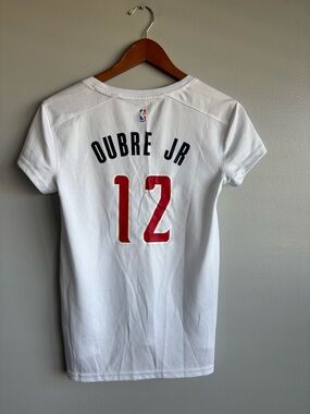 Fanatics Kelly Oubre Jr #12 Wizards Short Sleeve V-Neck Jersey Top Women’s XS